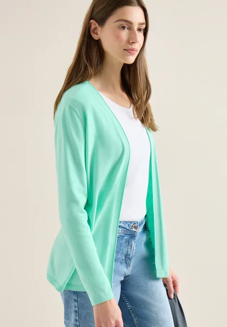 Cardigan de base jelly mint