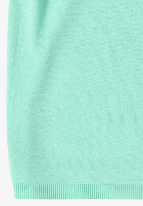 Cardigan de base jelly mint