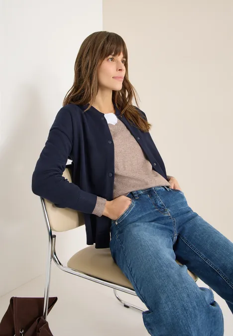 Cardigan collège cosy universal blue Cardigan collège cosy universal blue