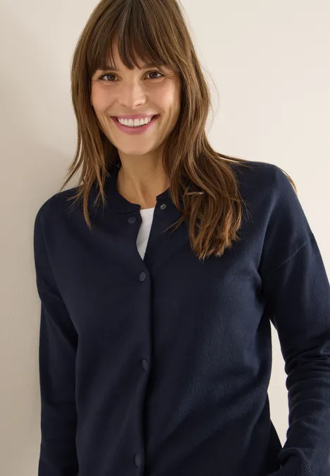 Cardigan collège cosy universal blue Cardigan collège cosy universal blue