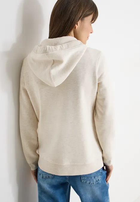 Hoodie Jacke pearl beige melange Hoodie Jacke pearl beige melange
