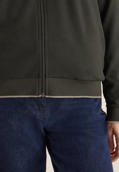 Blouson in Unifarbe raw khaki