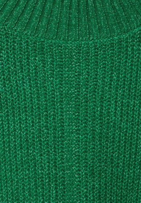 Débardeur en tricot cosy bright green melange