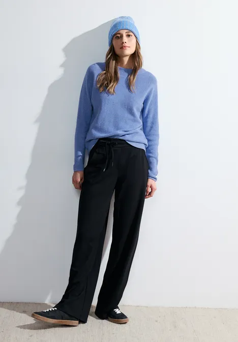 Mouliné Pullover water blue