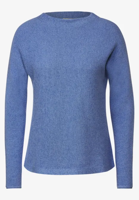 Mouliné Pullover water blue