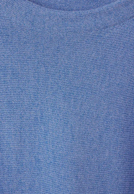 Mouliné Pullover water blue
