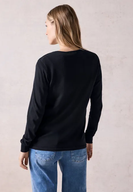 Feinstrickpullover universal blue