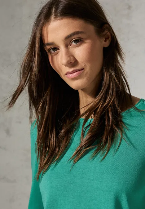 Feinstrickpullover aventurine green