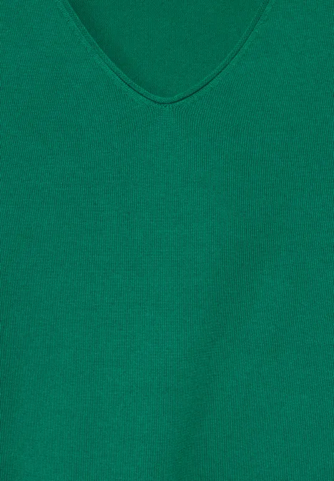 Pullover malachite green