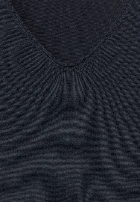Pullover deep petrol