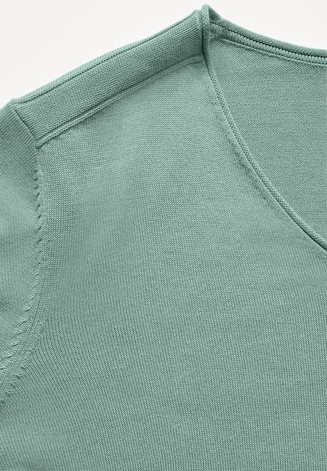 Pullover glaced salvia green