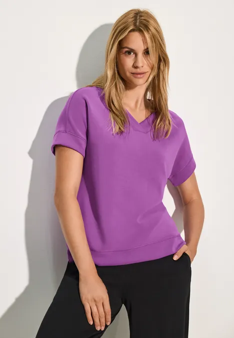 Sweat-shirt Femme Longue Tunique – Coupe Ample, Sans Capuche – Léger, Confortable – Pour Sport, Détente, Tenue Décontractée