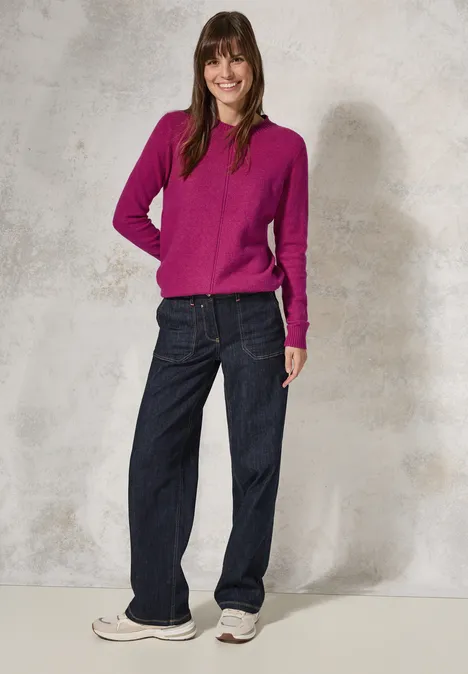 Zachte trui jewel pink