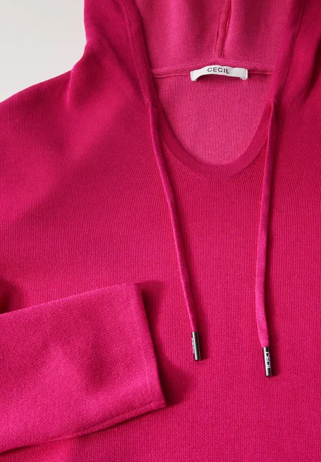 Feinstrickpullover jewel pink
