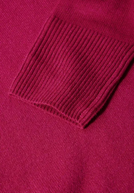 Softer Feinstrickpullover jewel pink
