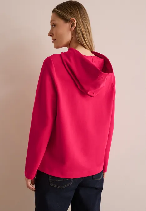 Twill sweatshirt granita red Twill sweatshirt granita red
