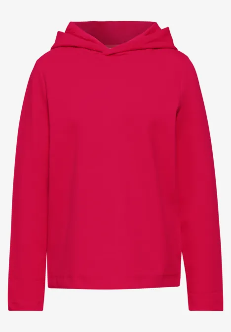 Twill sweatshirt granita red Twill sweatshirt granita red