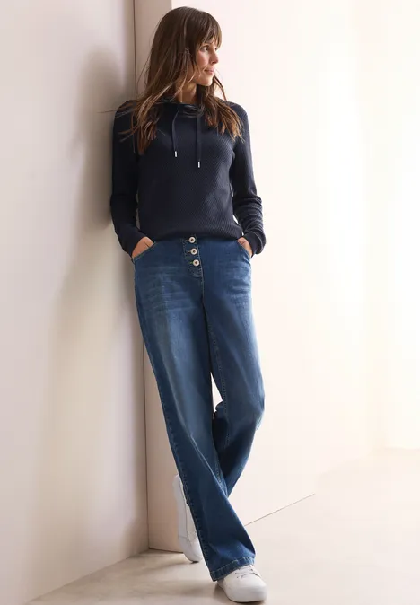 Struktursweater universal blue Struktursweater universal blue