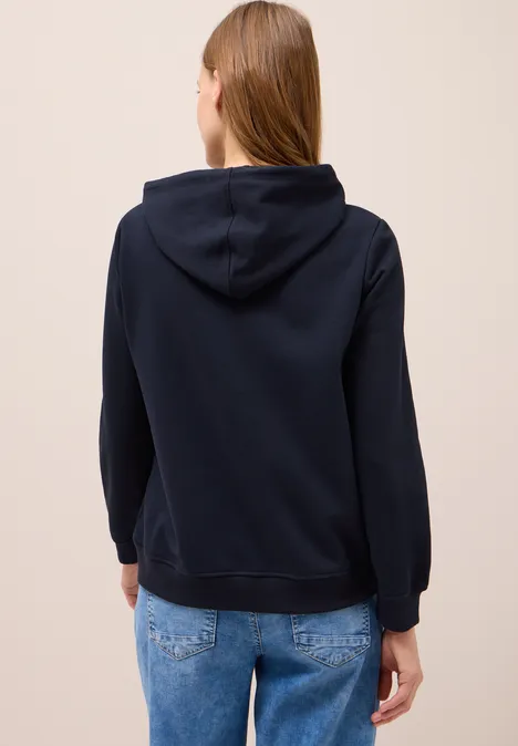 Sweatshirt mit Kapuze urban dark blue
