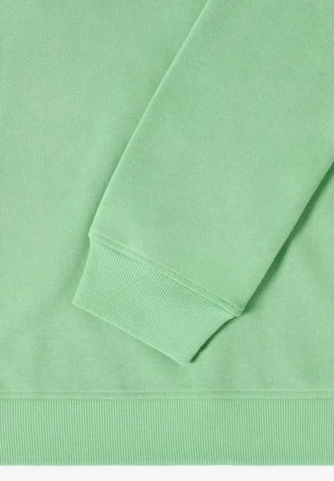 Sweatshirt mit Kapuze fennel green