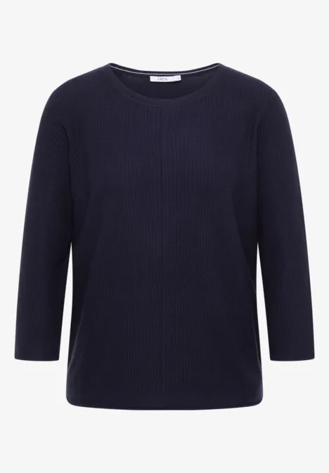 Rundhals Strickpullover urban dark blue
