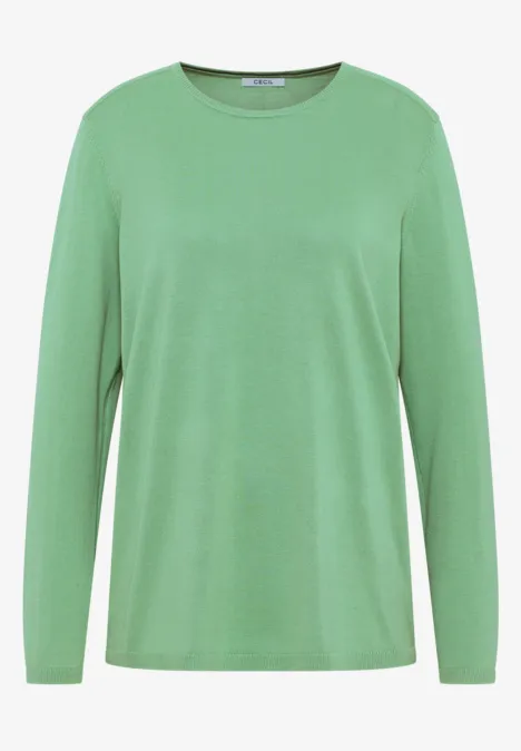 Basic Pullover fennel green