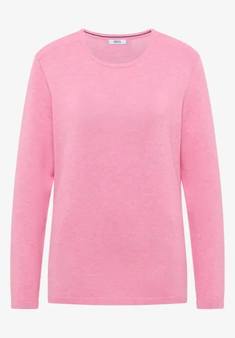 Basic Pullover dark blossom melange