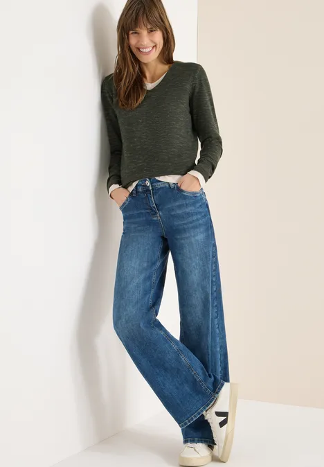 V-Neck Pullover raw khaki V-Neck Pullover raw khaki