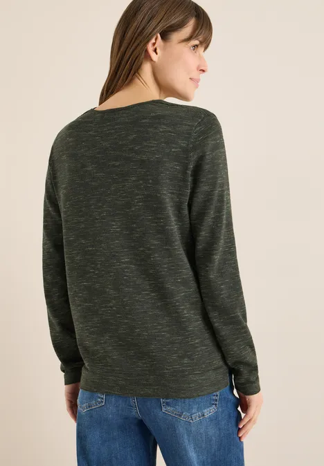 V-Neck Pullover raw khaki V-Neck Pullover raw khaki