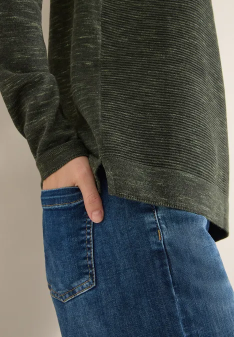 V-Neck Pullover raw khaki V-Neck Pullover raw khaki