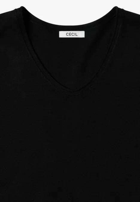 Kuscheliger Pullover Black