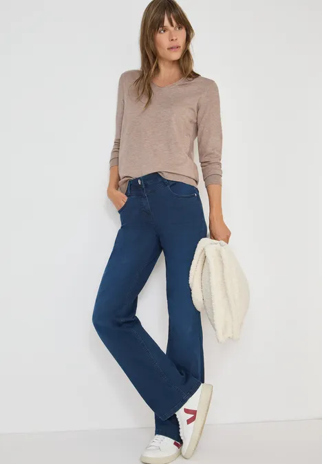 Kuscheliger Pullover toffee cream melange