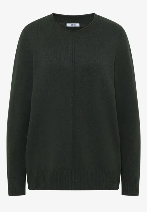 Kuscheliger Pullover active khaki melange