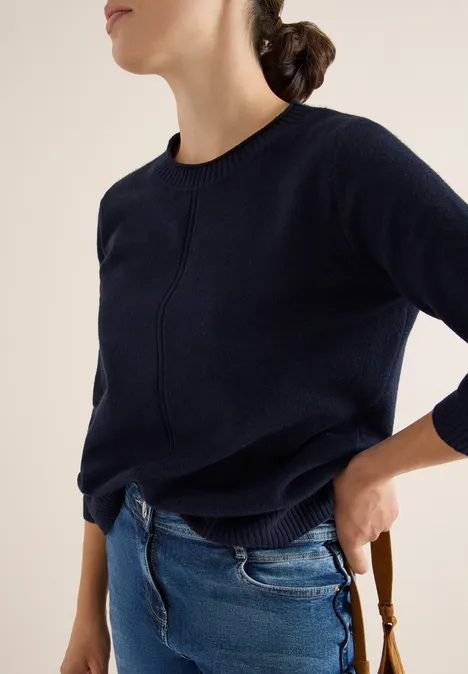 Kuscheliger Pullover urban dark blue
