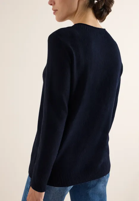 Kuscheliger Pullover urban dark blue
