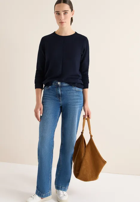 Kuscheliger Pullover urban dark blue