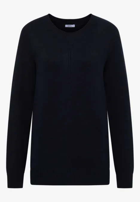 Kuscheliger Pullover urban dark blue