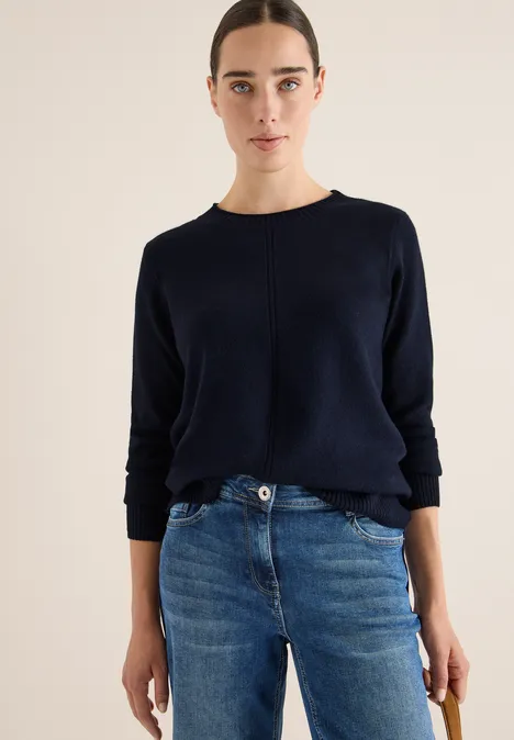 Kuscheliger Pullover urban dark blue