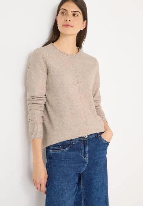 Kuscheliger Pullover sandalwood beige melange