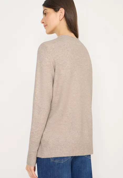Kuscheliger Pullover sandalwood beige melange