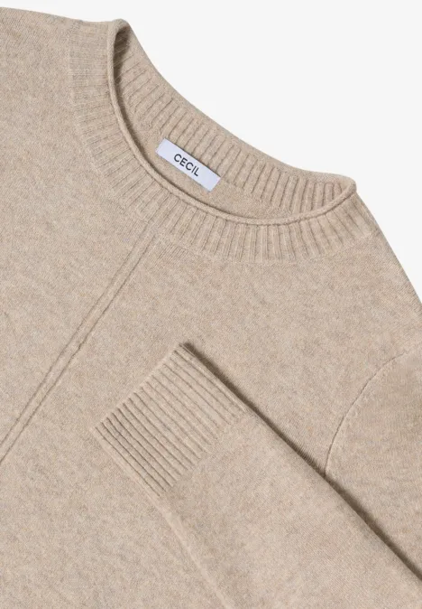 Kuscheliger Pullover sandalwood beige melange
