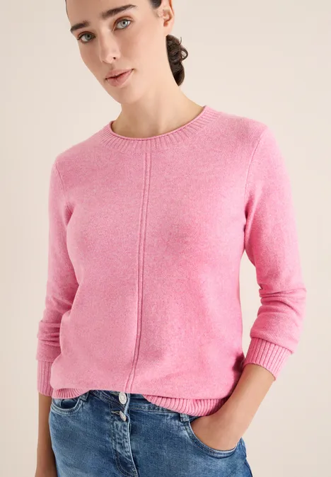 Kuscheliger Pullover dark blossom melange