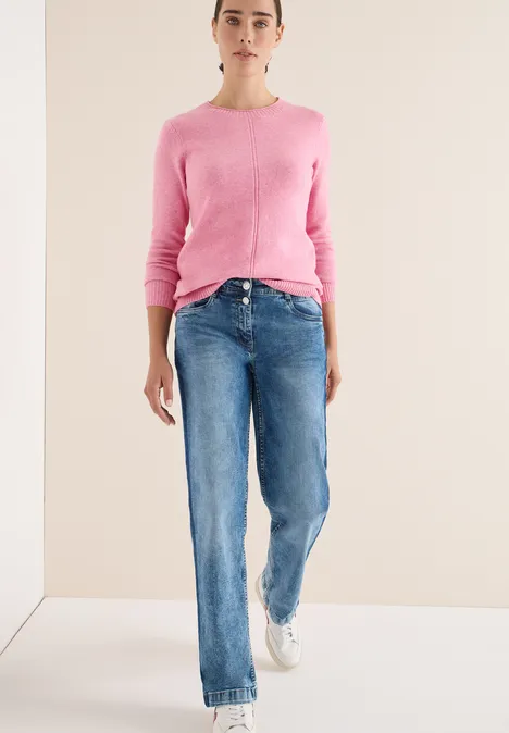 Kuscheliger Pullover dark blossom melange