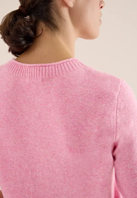 Kuscheliger Pullover dark blossom melange