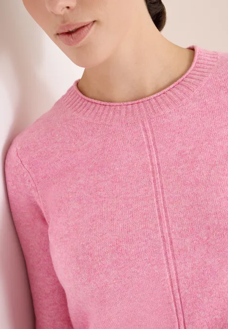 Kuscheliger Pullover dark blossom melange
