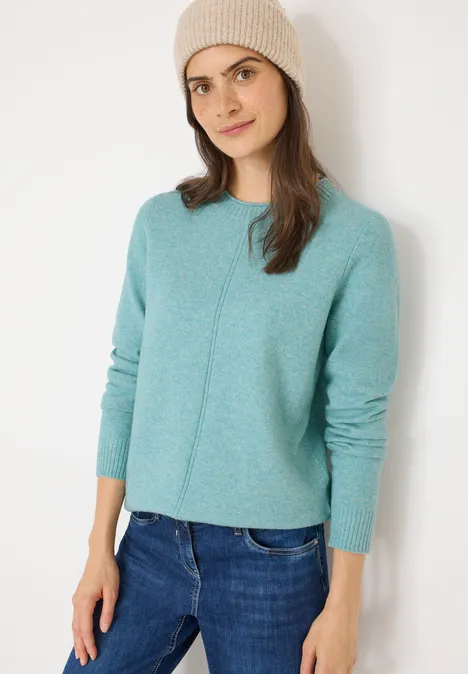Kuscheliger Pullover conifere green melange