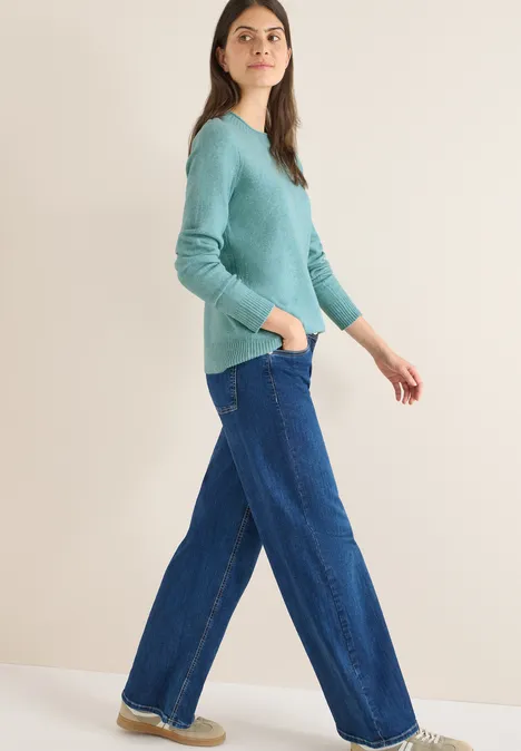 Kuscheliger Pullover conifere green melange