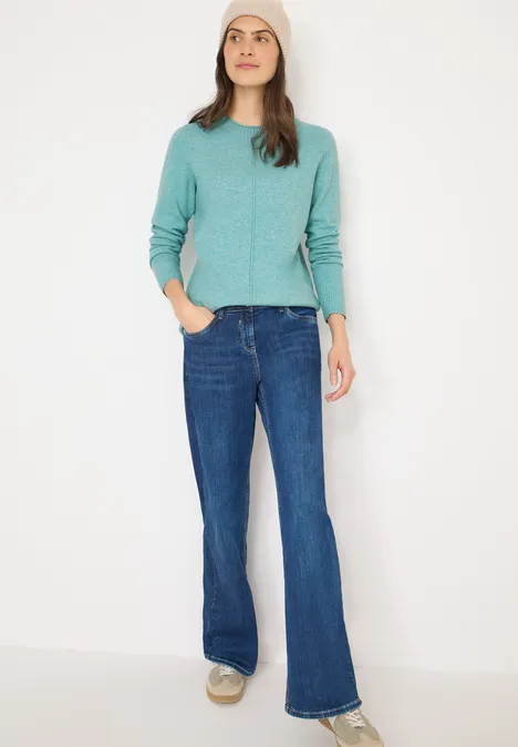 Kuscheliger Pullover conifere green melange