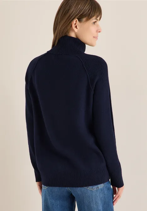 Strukturmix Pullover urban dark blue Strukturmix Pullover urban dark blue
