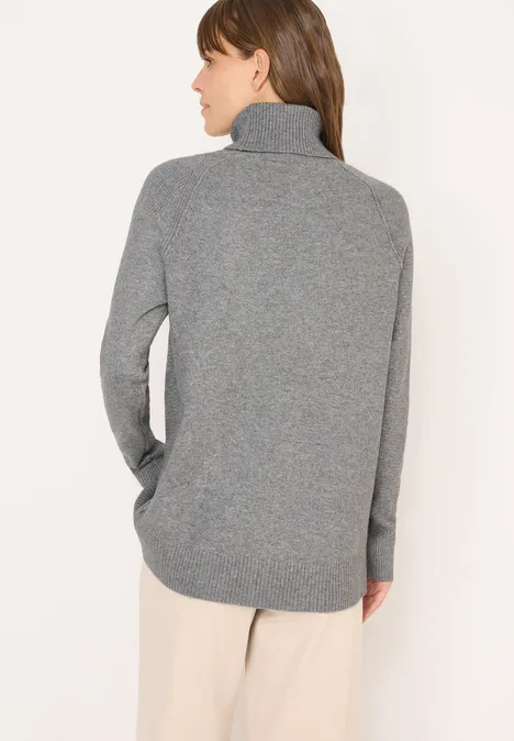 Strukturmix Pullover sporty grey melange Strukturmix Pullover sporty grey melange